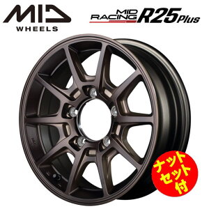 yEzyibgZbgtzyzC[4{ZbgzMID MIDRACING R25Plus R25vX 16C` 5.5J CZbg20 5 PCD 139.7 NVJuY Wj[ JB64W JB23W
