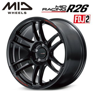 yFDJ2FzC[zyEzyzC[1{Piz}JT[rX MID MIDRACING R26 18C` 10.5J CZbg22 5 P.C.D.114.3@NX^ubN