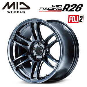 yFDJ2FzC[zyEzyzC[4{Zbgz}JT[rX MID MIDRACING R26 18C` 8.5J CZbg45 5 P.C.D.100@fB[v`^Vo[