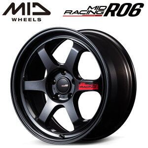 yFDJ2FzC[zyEzyzC[1{Piz}JT[rX MID MIDRACING R06 18C` 8.5J CZbg40 5 P.C.D. 100 NX^ubN