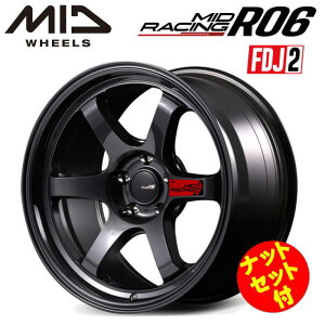 yFDJ2FzC[zyEzyzC[4{zyibgZbgtz}JT[rX MID MIDRACING R06 18C` 10.5J CZbg22 5 P.C.D. 114.3 NX^ubN