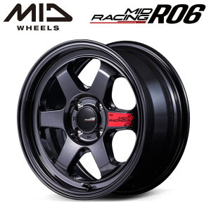 yFDJ2FzC[zyEzyzC[4{z}JT[rX MID MIDRACING R06 17C` 7.5J CZbg42 4 P.C.D. 100 NX^ubN