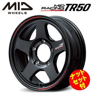yFDJ2FzC[zyEzyibgZbgtzyzC[4{z}JT[rX MID MIDRACING TR50 16C` 5.5J CZbg22 5 P.C.D.139.7 ^[}bNubN Wj[ JB23 JB64