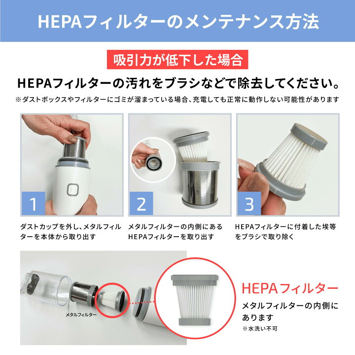 楽天市場】【GOODA掲載商品】【収納台付】レイコップ ハンディ 