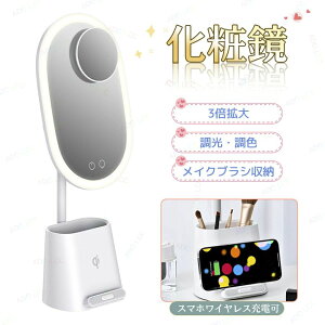 �~���[ ���C�g�t�� �X�}�z���C�����X�[�d�� led�~���[ �X�}�z�X�^���h �J�K�~ �~���[ ���ċ� ���~���[ ���g�F���� 3�{�g�勾�t�� ����