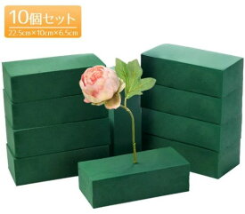 【高品質10個セット】フローラルフォーム ドライ セット 花 生け花 オアシス アクアフォーム 生
