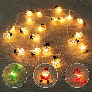 �C���~�l�[�V���� ���C�g LED �T���^ �N���X�}�X �K�[�����h ���� ����@LED�T���^���C�g ���v20�� �S��2m ���ԁF10cm LED���C�g �T���^