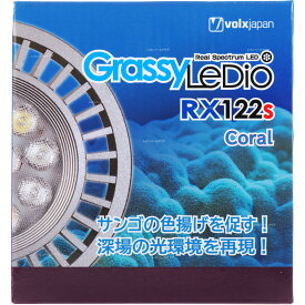 【全国送料無料】ボルクスジャパン グラッシーレディオ RX122s コーラル シルバー銀