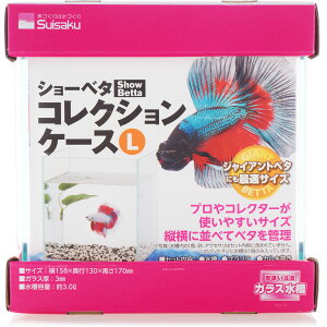 【全国送料無料】水作 ショーベタコレクションケースL