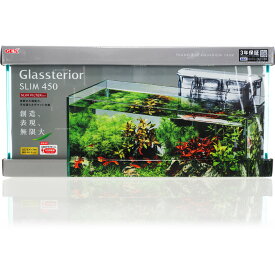 【全国送料無料】GEX グラステリア 450 スリム スリムフィルターセット (新商品)