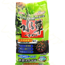 【全国送料無料】GEX 水草一番サンド 4kg