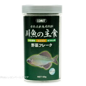 【全国送料無料】イトスイ コメット 川魚の主食 野菜フレーク 60g
