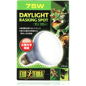 【全国送料無料】GEX エキゾテラ サングローバスキングスポットランプ 75W 昼用集光型 (緑)