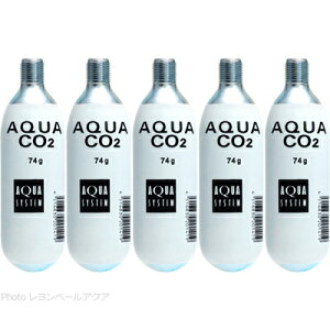 ySzANAVXe AQUA CO2{x 74g ×5{ (܂Ƃߔ)