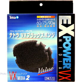 【全国送料590円】テトラ VXブラックスポンジ (60/75/90)MEDIA2