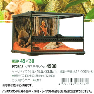 【全国送料無料】GEX エキゾテラ グラステラリウム 4530 PT2603