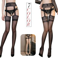 【期間限定50％OFFよりどり2点購入で】セクシー ストッキング セクシー ガーターベルト クロス 黒 パンス…