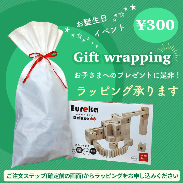 楽天市場】Eureka Deluxe 66 ユリイカ デラックス66 積み木 木製 