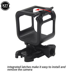 Gopro hero 4 plus hero 5 session go pro�A�N�V���� �J���� �A�N�Z�T�� �p�̕W���{�[�_�[ �ی� �t���[�� �P�[�X �y��