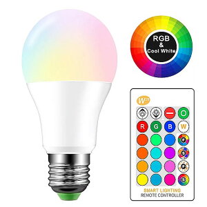 ���� �\ rgb led �d �� ���C�g 10 ���b�g e27 led �����v 16�ϐF���� ���� �t���b�V���X�g���{�@�\�t��led�����[�g����