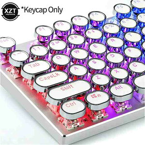 Cherry MX���J�j�J���L�[ �{�[�h �p�̊ۂ��L�[ �L���b�v 104 pbt �o�b�N ���C�g �t�� �ی^ ���j�o�[�T�� �f�U�C�� �s�[�X / �Z�b�g
