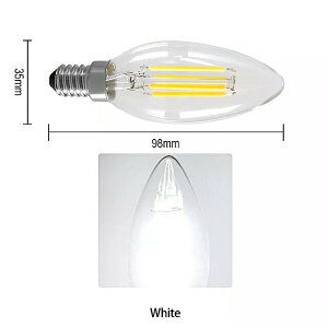 C35���� LED �d�� E27 E14 �t�B�������g �L�����h�� �d�� 2700 18k 4w �G�W�\�� ���g�� �C��A���e�B�[�N LED �����v