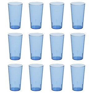 Thunder Group �^���u���[ 470ml 16oz 12�Z�b�g �Ɩ��p ����ɂ��� �H��@�Ή� �d�˂Ă��������Ȃ� �v���X�`�b�N �R�b�v �O���X �y�� PLTHTB016B-12S