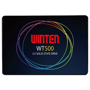 WINTEN SSD 128GB 2.5�C���` �ő�ǎ�500MB/s �ő发��500MB/s 3D NAND SATA3 6Gb/s �X�y�[�T�[�t 3�N WT500-SSD-128GB