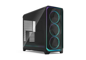 Fractal Design Meshify 3 XL Ambience Pro RGB Black TG Light Tint �t���^���[�^PC�P�[�X ���C�g�e�B���g �����K���X�p�l�� �u���b�N FD-C-MES3X-03 CS8871