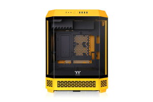 Thermaltake The Tower 600 Bumblebee 3�ʋ����K���X�p�l���̗p ���p���X�^�C�� �~�h���^���[ ATX PC�P�[�X CA-1Z1-00M4WN-00 CS9266