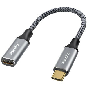 CLEEFUN USB C �����P�[�u�� �Z��/0.3m USB 3.1 Gen2(10Gbps) Type-C ���� 30cm100W/5A PD�}���[�d �^�C�vc �����R�[�h ���b�v�g�b�v/�^�u���b�g/�X�}�[�g�z��/�o�u/���C�����X�[�d��/�h�ƃJ����