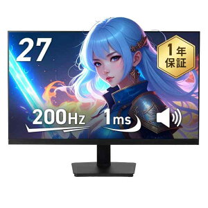 Smart Basic(�X�}�[�g�x�[�V�b�N) �Q�[�~���O���j�^�[ 27�C���` 200Hz IPS �u���[���C�g�y���@�\ �I�[�o�[�h���C�u�@�\ �X�s�[�J�[���� �u���b�N G27F4FK