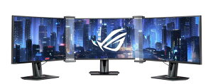 ASUS ROG�x�[���t���[�L�b�g ABF01 27�C���`�ȉ�(27�C���`�܂�)�A�x�[����13mm�����A�f�B�X�v���C�̌���20mm�ȏ�̕��ʃ��j�^�[�ɑΉ� ��ʂւ̖v���������߂�ROG Bezel Free Kit