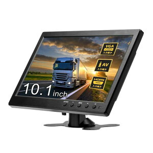 10.1�C���`�t�����^���j�^�[ 1024X600�𑜓x DC12V�ԍڃf�B�X�v���C VGA HDMI BNC AV ���� �X�s�[�J�[����