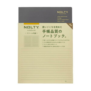 �\�� NOLTY �m�[�g A5 ���r �N���[���p�� 96P �O���[ NCL11