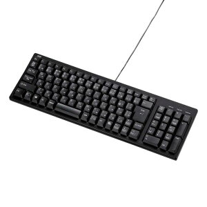 �T�����T�v���C(Sanwa Supply) �L���R���p�N�g�L�[�{�[�h �e���L�[�t�� USB�ڑ� ���{��103�L�[ �����u���� USB-PS/2�ϊ��A�_�v�^�t�� �u���b�N SKB-KG2BKN2