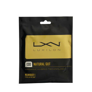 LUXILON(���L�V����) �e�j�X �X�g�����O �K�b�g NATURAL GUT 130(�i�`�������K�b�g 130) �i�`������ WRZ949130