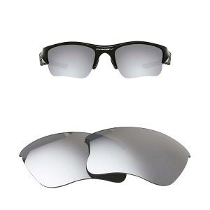 [ceydeyjp] Anti-Peel Replacement for Flak Jacket XLJ Lens Polarized Flak Jacket XLJ Lens - Multi Option (Titanium, MirrorShield