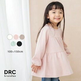 【SALE／16％OFF】【送料無料】【WEB限定/DRC/やわらか天竺】ティアード切替長袖Tシャツ 女の子 ガールズ SS 春物 夏物 春夏物 子供服 子ども服 キッズ ジュニア 子供 子ども こども かわいい