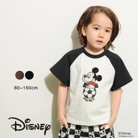 【Disney/ディズニー】サガラ刺繍ラグラン半袖Tシャツ 男の子 ボーイズ SS 春物 夏物 春夏物 子供服 子ども服 ベビー キッズ ジュニア 子供 子ども こども