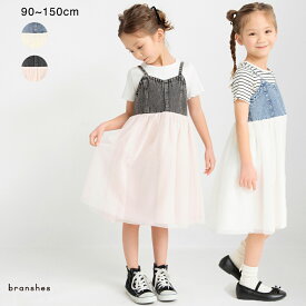 【SALE／30％OFF】【プチレディ】切替チュールジャンパースカート 女の子 ガールズ SS 春物 夏物 春夏物 子供服 子ども服 ベビー キッズ ジュニア 子供 子ども こども