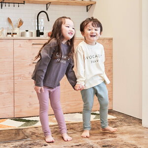 【aBity select./アビティセレクト】ブレックファースト フロントロゴプリント長袖Tシャツ 男の子 ボーイズ 女の子 ガールズ ユニセックス AW 秋物 冬物 秋冬物 子供服 子ども服 ベビー キッズ