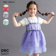 【WEB限定/DRC】シアーキャミチュニック＋半袖Tシャツセット セット商品 女の子 ガールズ SS 春物 夏物 …