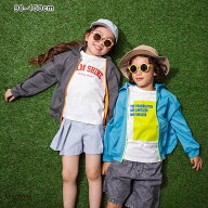 【UVケア／接触冷感】メッシュジャケット 男の子 ボーイズ 女の子 ガールズ SS 春物 夏物 春夏物 子供服 …
