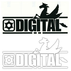 DIGITALLOGO XebJ[ J[ BLACK/WHITE yfW^ XebJ[zy[֑Ήz