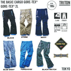 販売開始！残りわずか！14-15 NEWモデル！TRITON THE BASIC CARGO パンツ GORE-TEX 【スノーボード ウェア 14-15 ベーシックカーゴ】715005