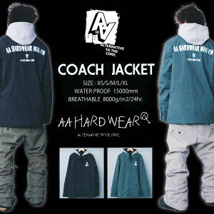 AA HARD WEAR COACH JACKET _uG[ R[`WPbg yXm[{[h EFA 2016 zy {Kiz