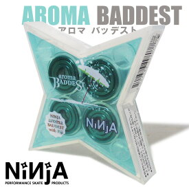 NINJA ベアリング ABEC 7 AROMA BADDEST アロマ バッデスト 【スケートボード スケボー】【ベアリング　ニンジャ あす楽】【日本正規品】