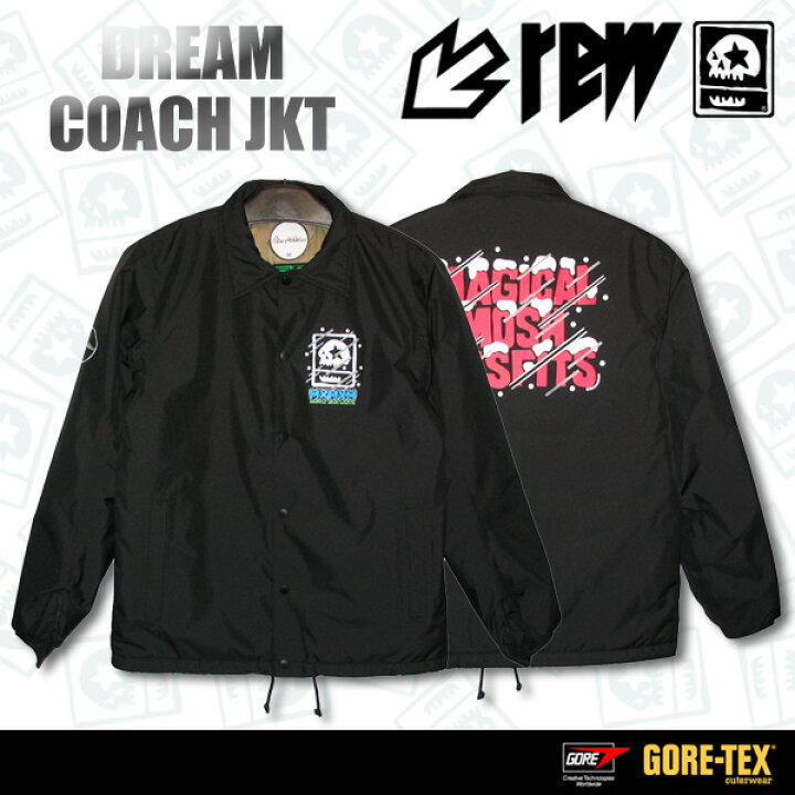楽天市場】REW COACH ジャケット REW MxMxM DREAM COACH JKT MxMxM  