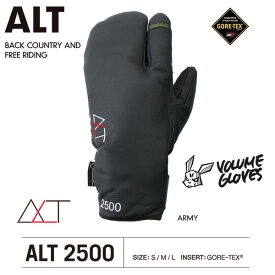 15-16 モデルVOLUME GLOVES ALT 2500 GORE-TEX 【スノーボード グローブ 15-16 ボリュームグローブ 】日本正規品